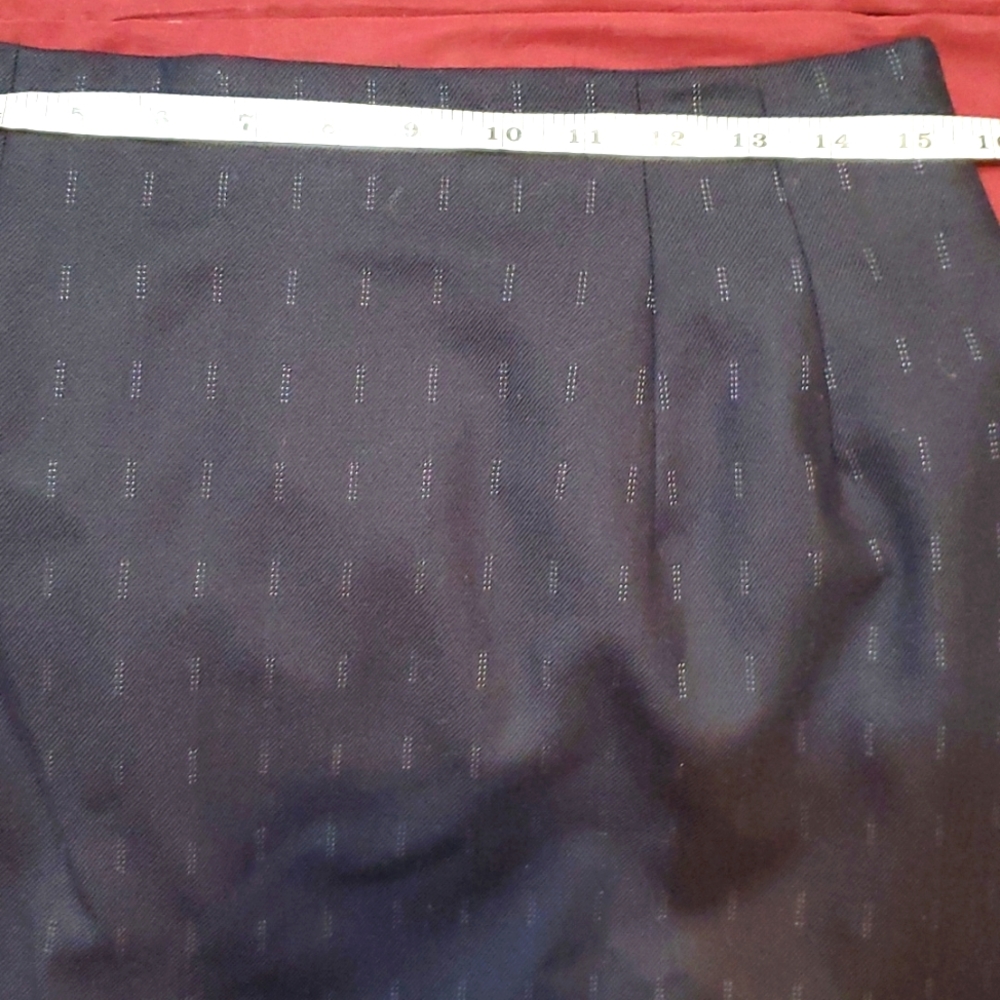 Christian Dior Navy Wool Skirt Suit 14 - Picture 15 of 15